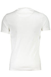 White Cotton Men T-Shirt Calvin Klein