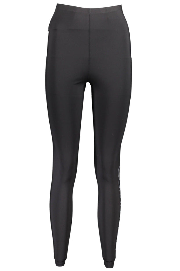 Black Polyester Women Legging Calvin Klein