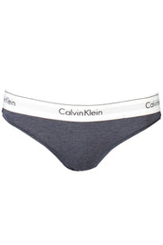 Blue Cotton Women Brief Calvin Klein