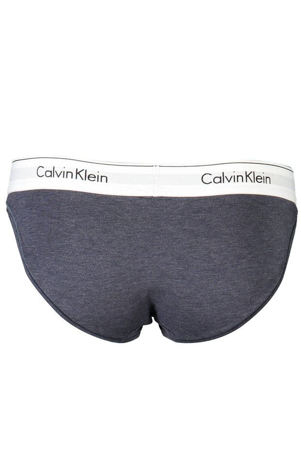 Blue Cotton Women Brief Calvin Klein