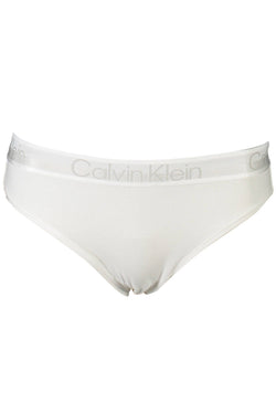 White Cotton Women Brief Calvin Klein