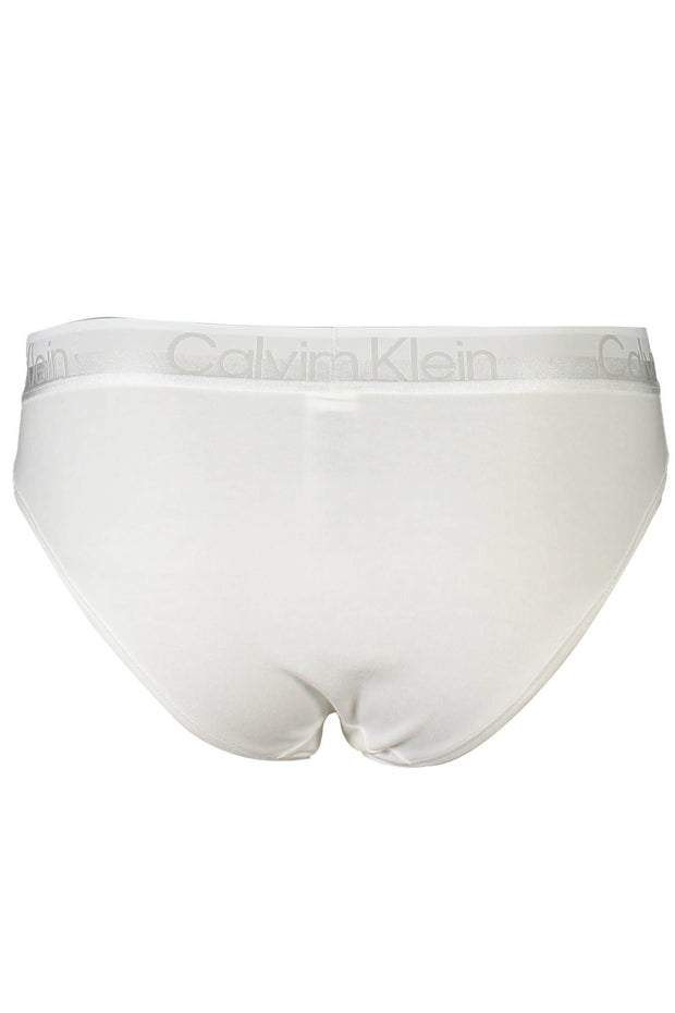 White Cotton Women Brief Calvin Klein