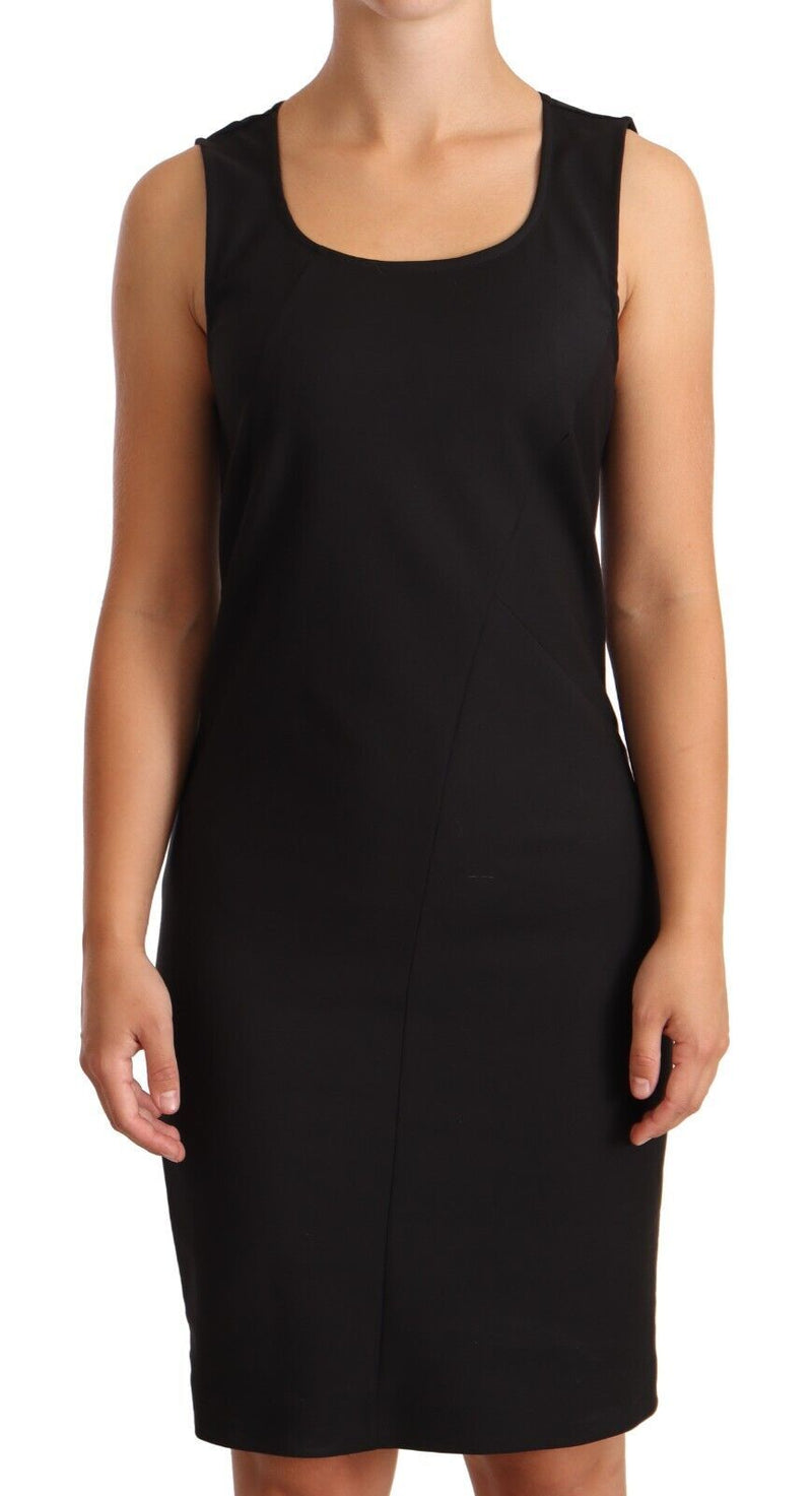 Elegant Sleeveless Sheath Knee Dress Patrizia Pepe