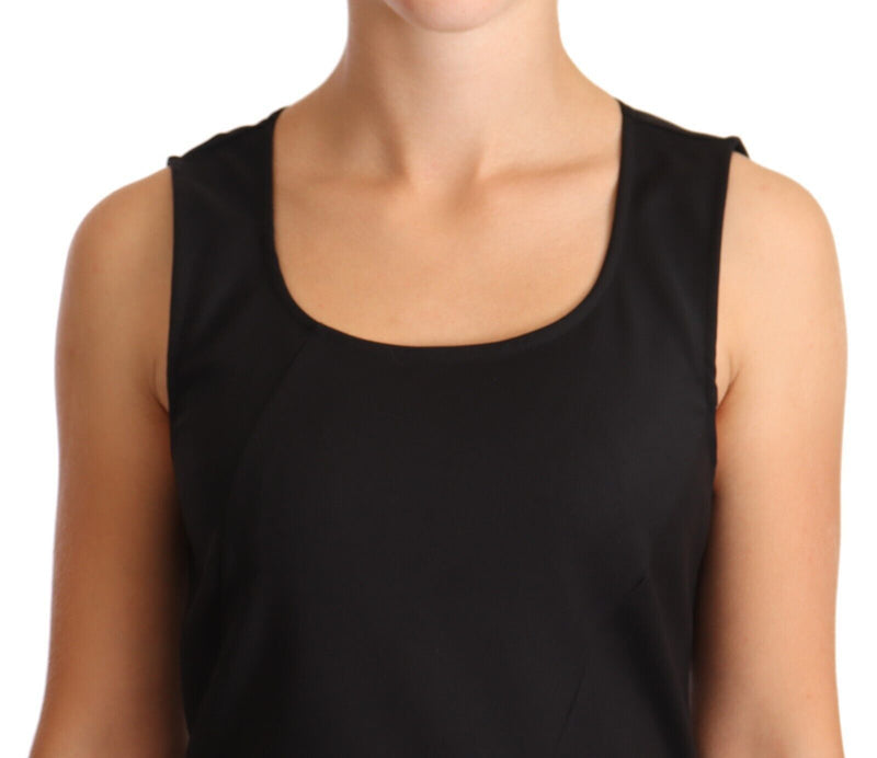 Elegant Sleeveless Sheath Knee Dress Patrizia Pepe