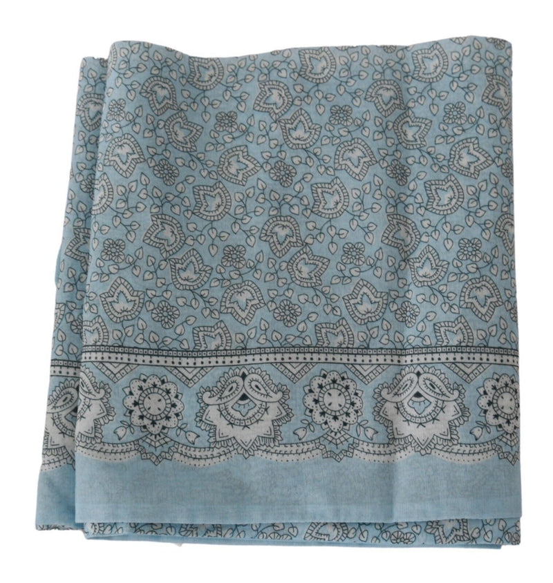 Elegant Silk Bandana Wrap Shawl Scarf Ermanno Scervino