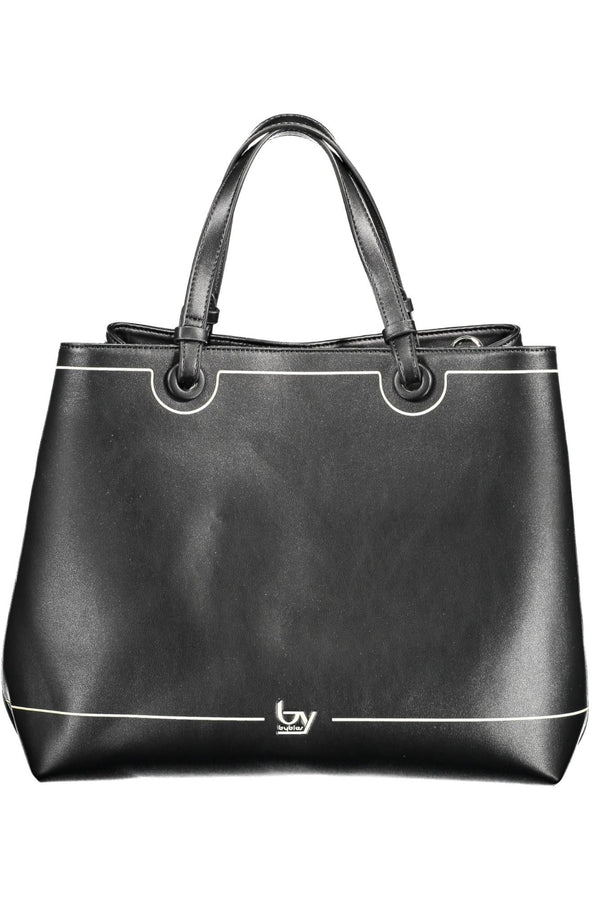 Black Polyethylene Women Handbag BYBLOS