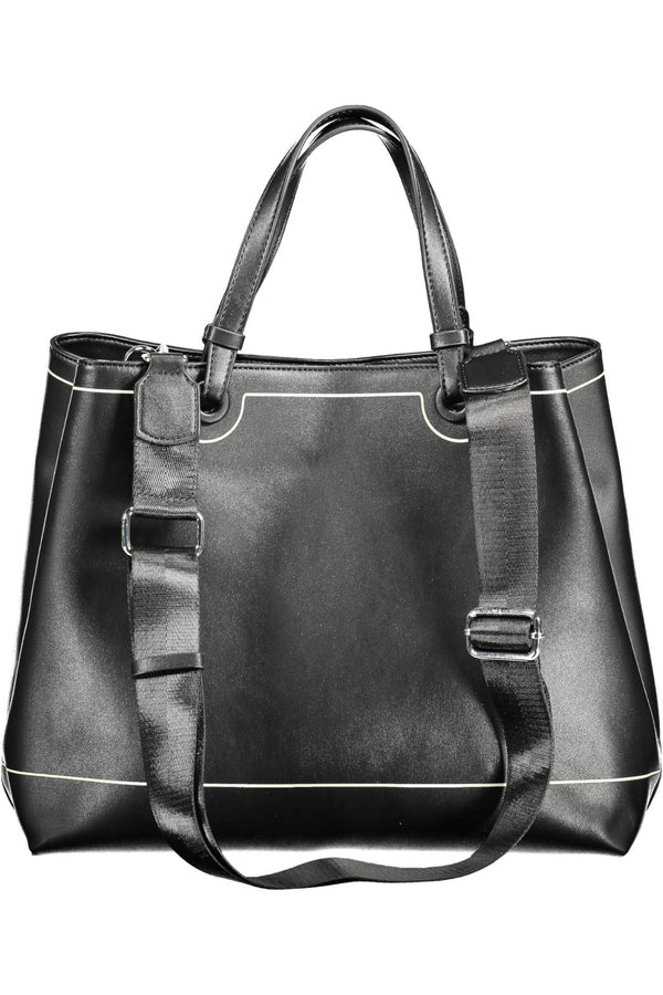 Black Polyethylene Women Handbag BYBLOS