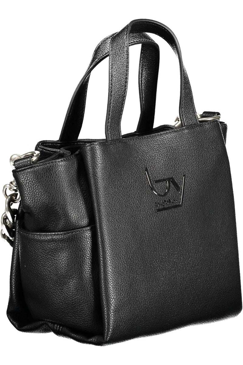 Black Polyethylene Women Handbag BYBLOS