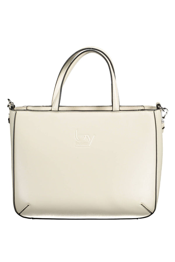 White PVC Women Handbag BYBLOS