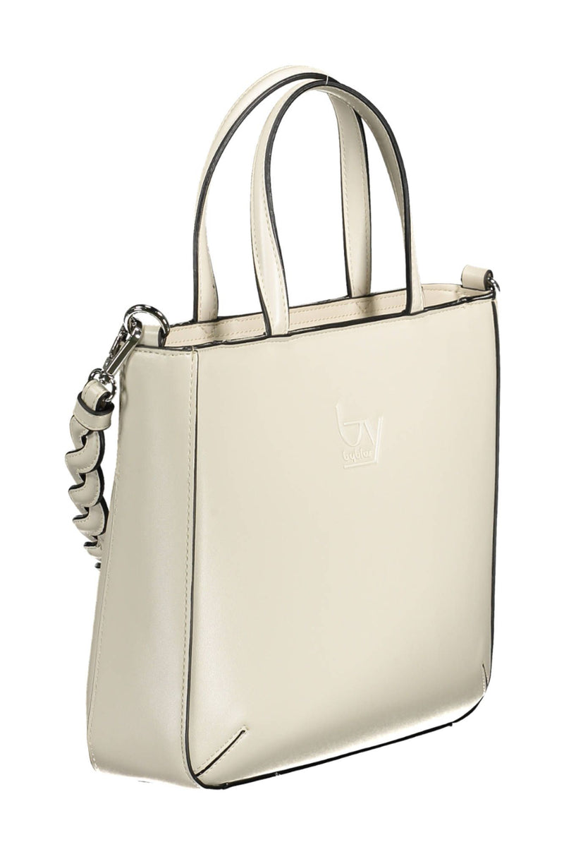 White PVC Women Handbag BYBLOS