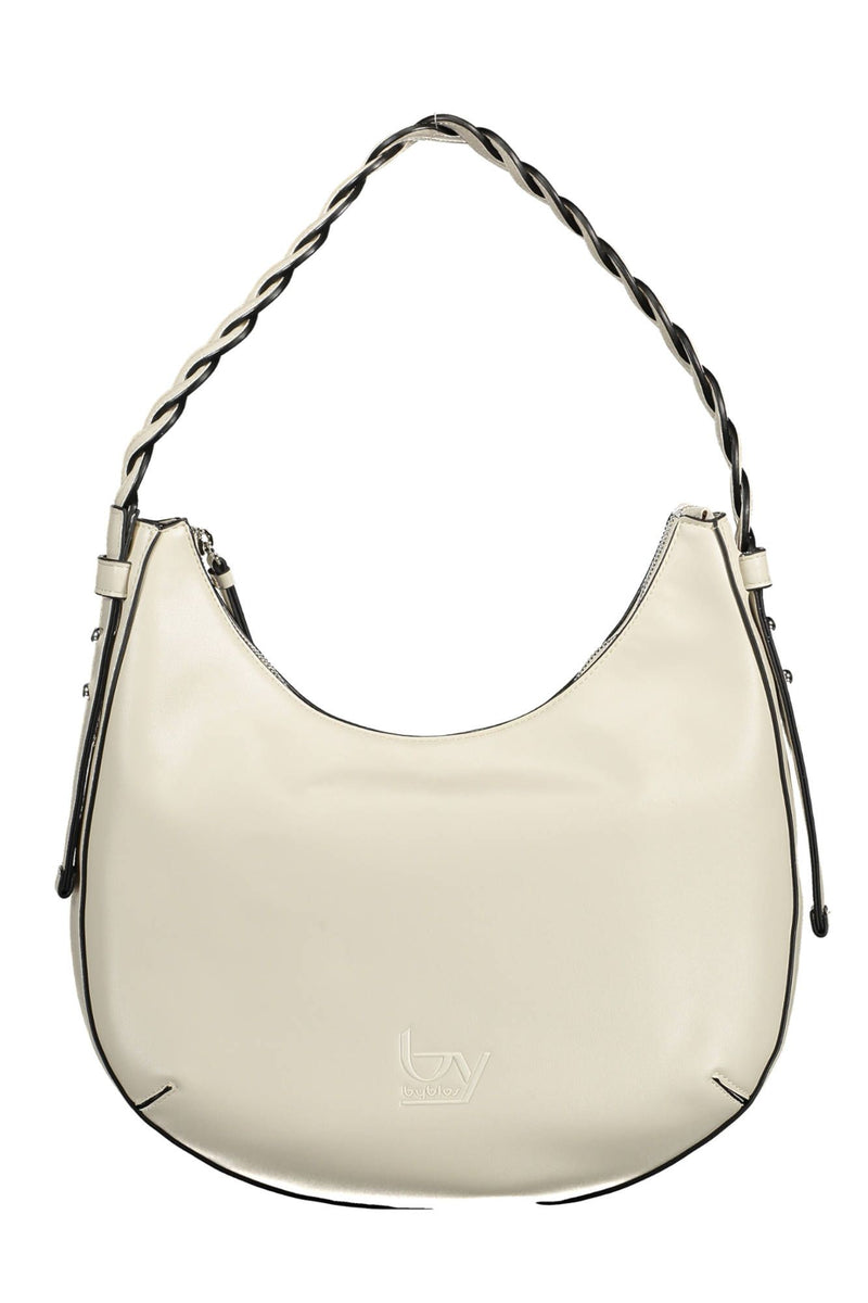 White PVC Women Handbag BYBLOS