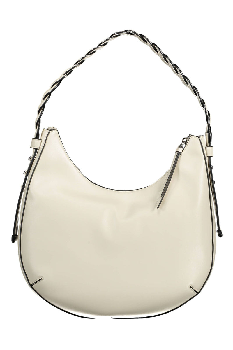 White PVC Women Handbag BYBLOS