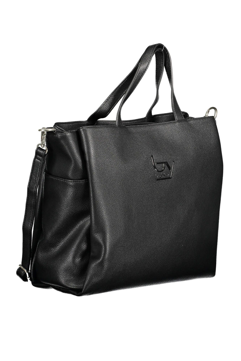 Black Polyethylene Women Handbag BYBLOS