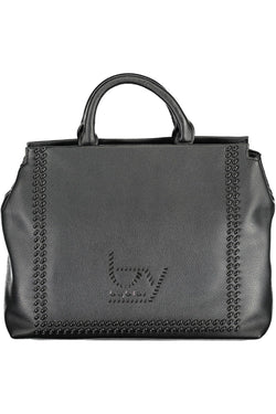 "Black Polyethylene Women Handbag" BYBLOS