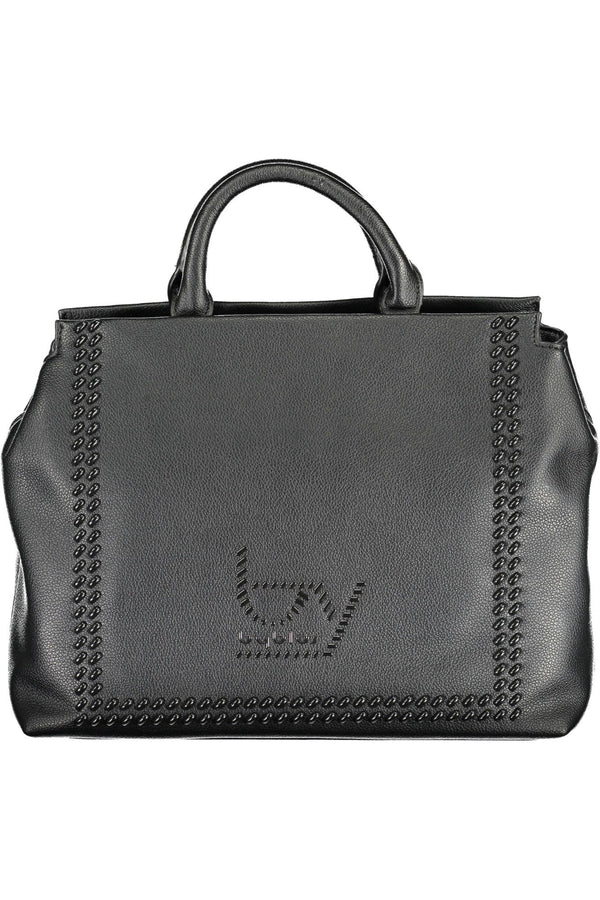 "Black Polyethylene Women Handbag" BYBLOS