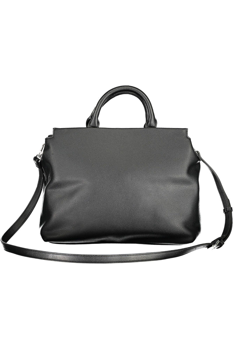 "Black Polyethylene Women Handbag" BYBLOS