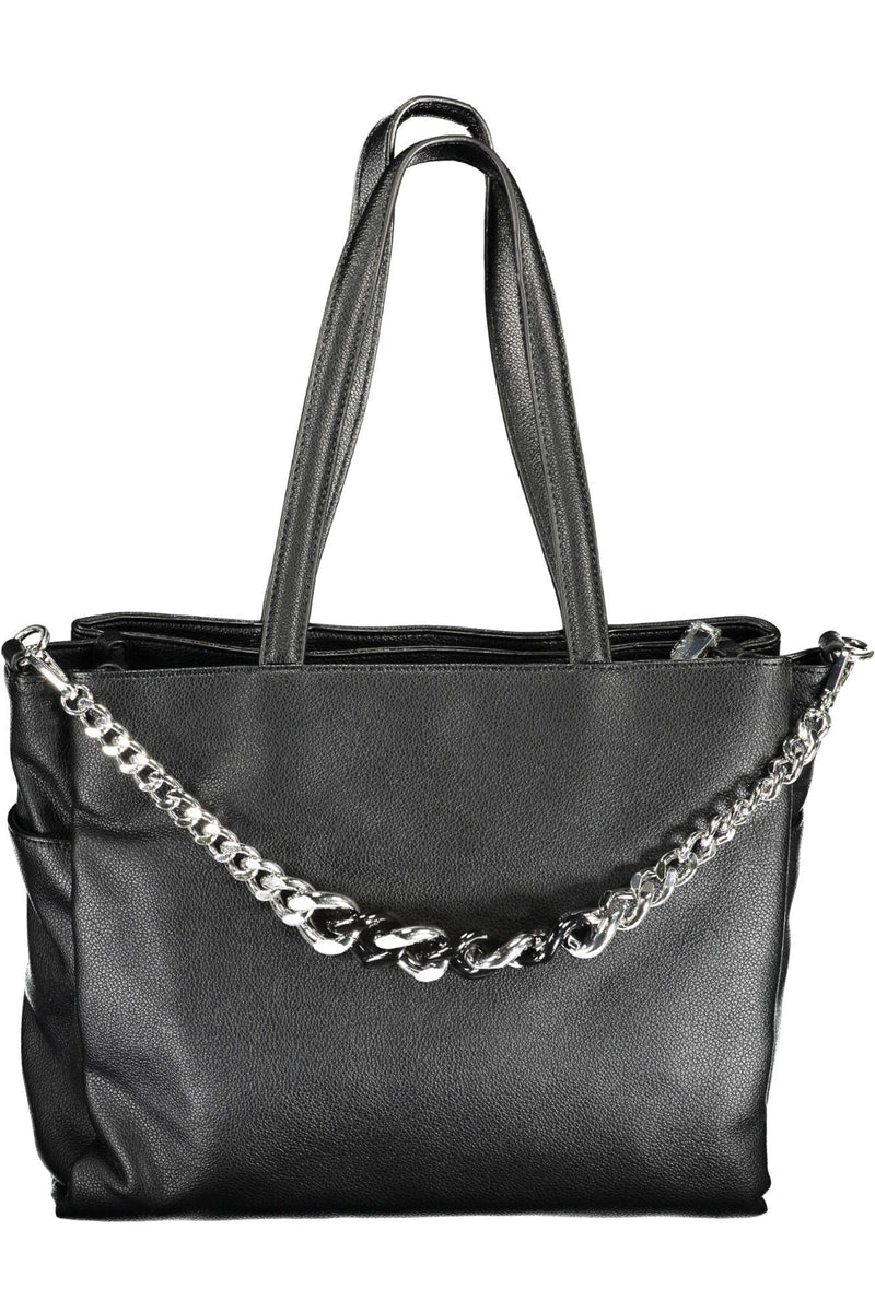 Black Polyethylene Women Handbag BYBLOS