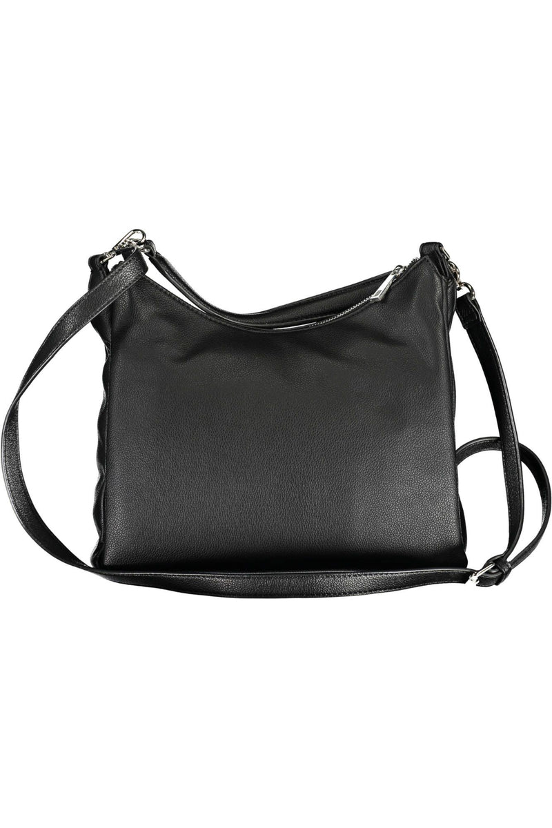 Black Polyethylene Womens Handbag BYBLOS