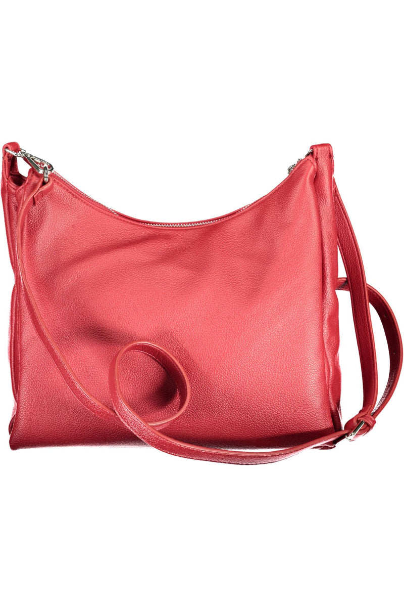 Red Polyethylene Women Handbag BYBLOS