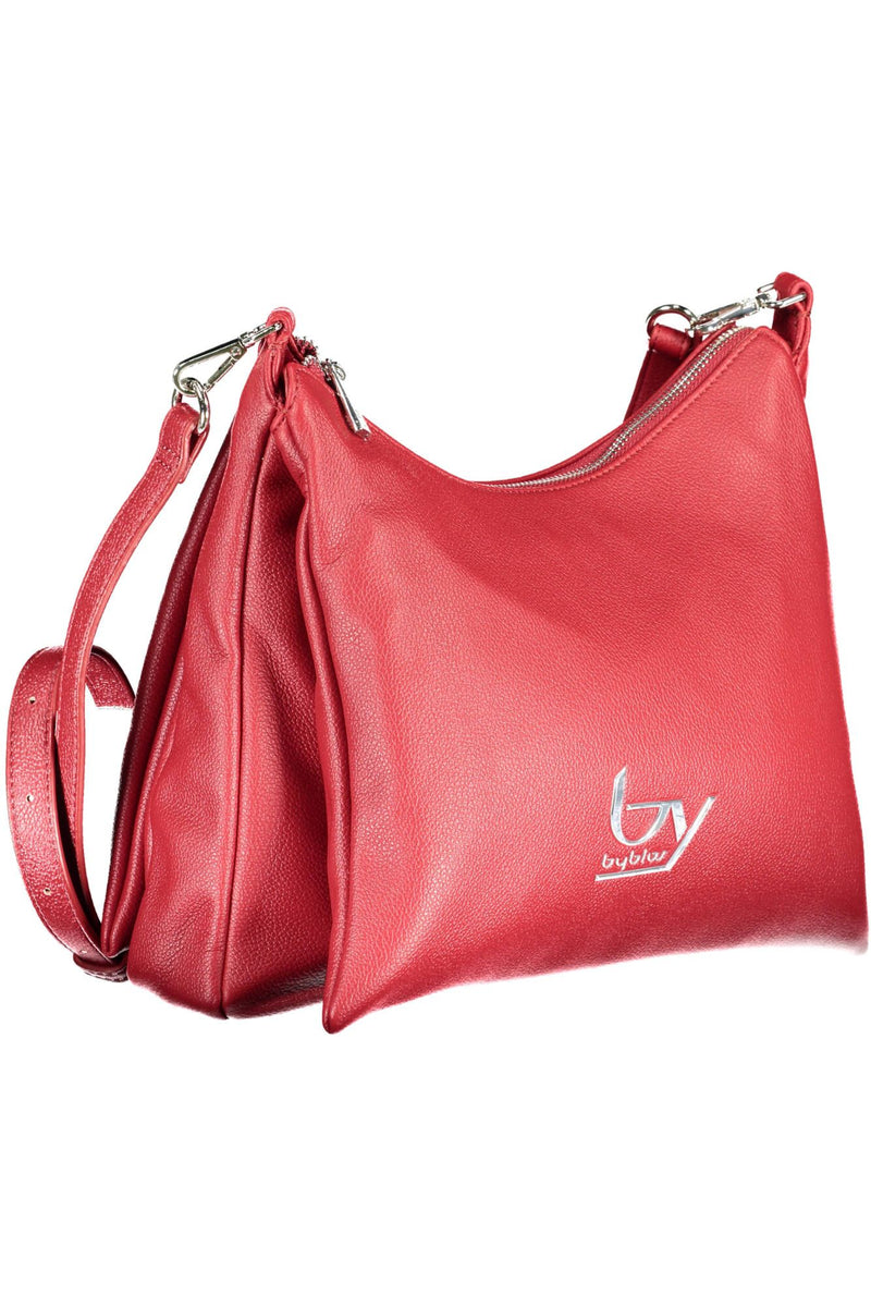 Red Polyethylene Women Handbag BYBLOS