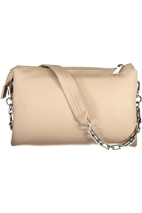 Beige Polyethylene Women Handbag BYBLOS