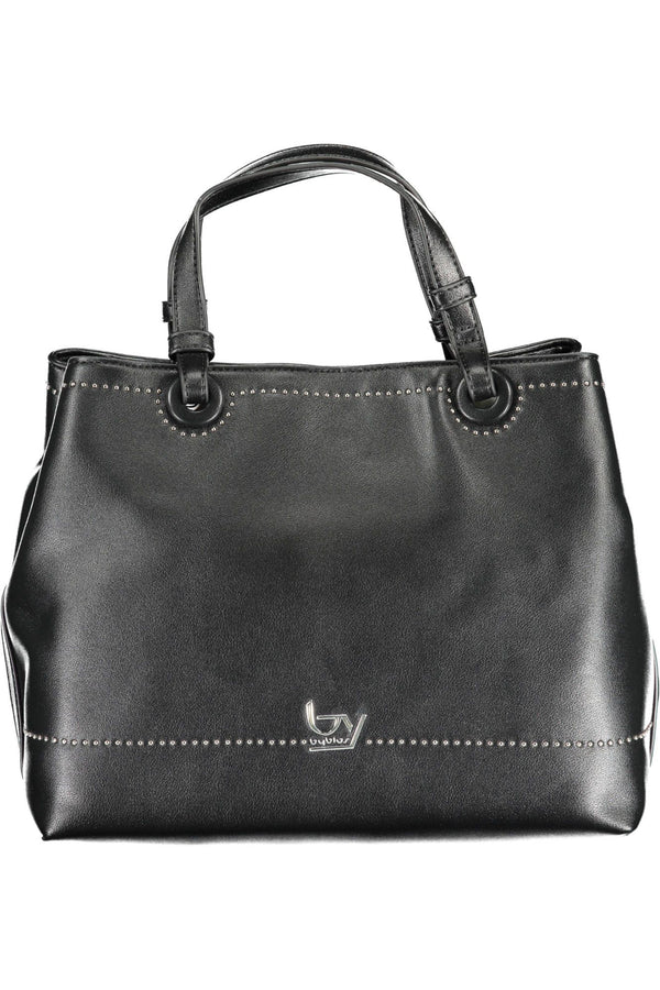 Black Polyethylene Women Handbag BYBLOS