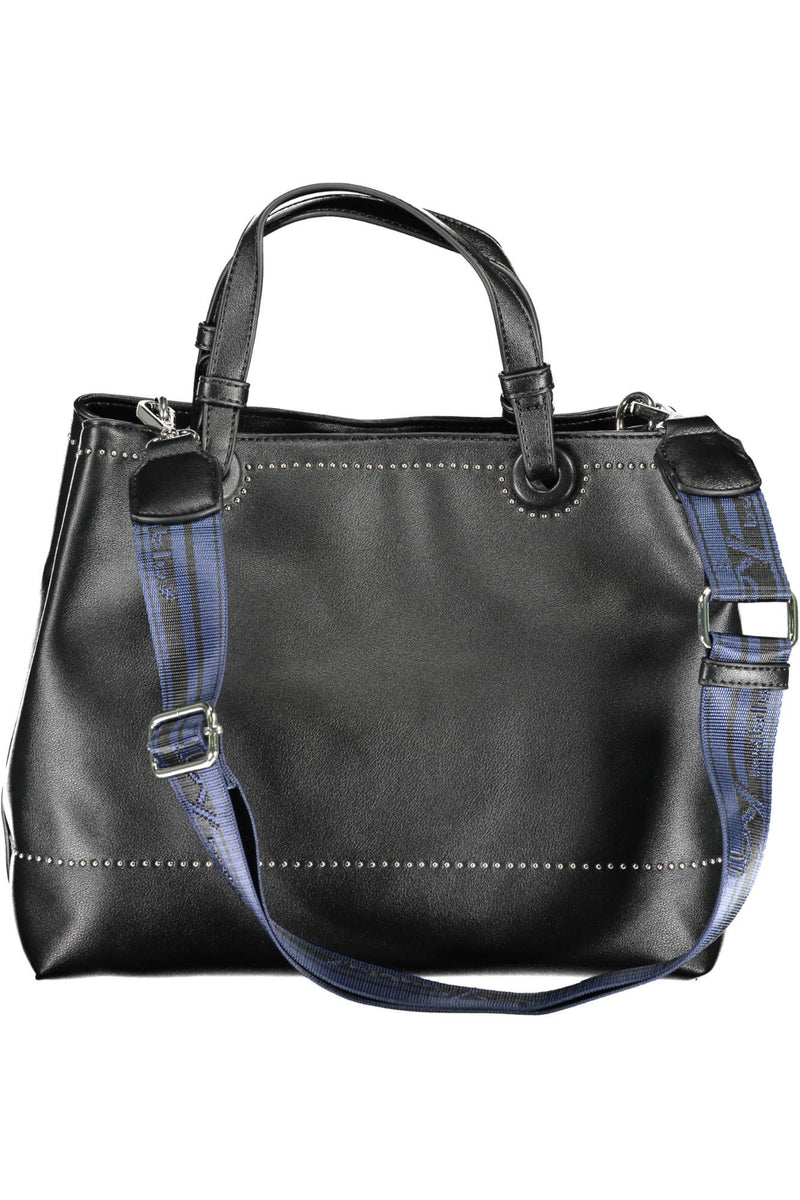 Black Polyethylene Women Handbag BYBLOS