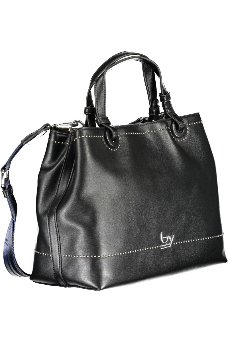 Black Polyethylene Women Handbag BYBLOS