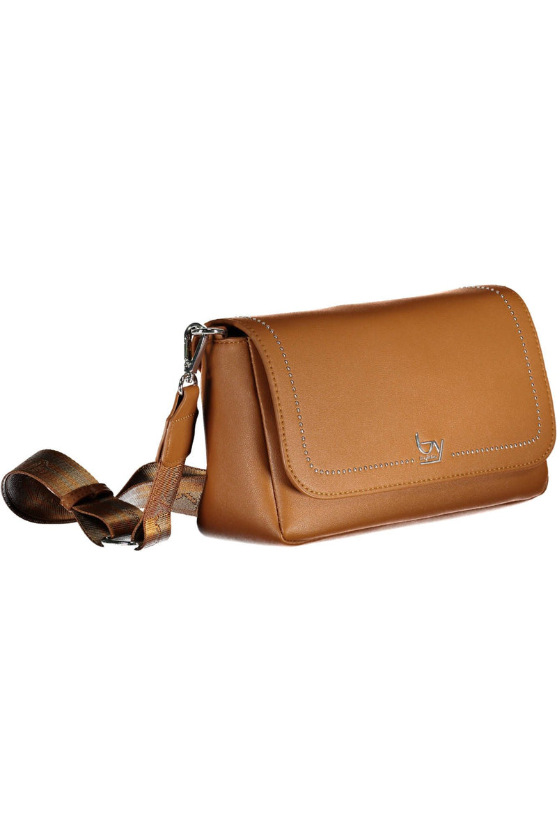 Brown Polyethylene Women Handbag BYBLOS