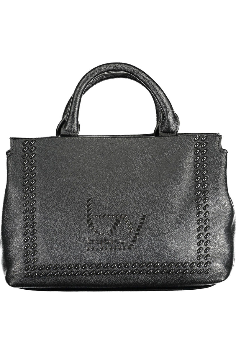 Black Polyethylene Women Handbag BYBLOS