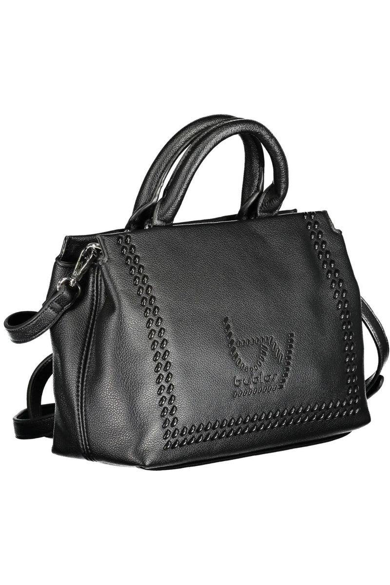 Black Polyethylene Women Handbag BYBLOS