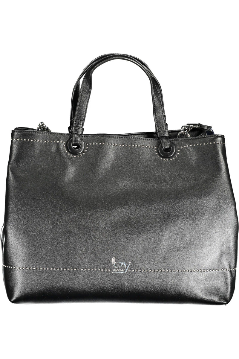 Black Polyethylene Women Handbag BYBLOS