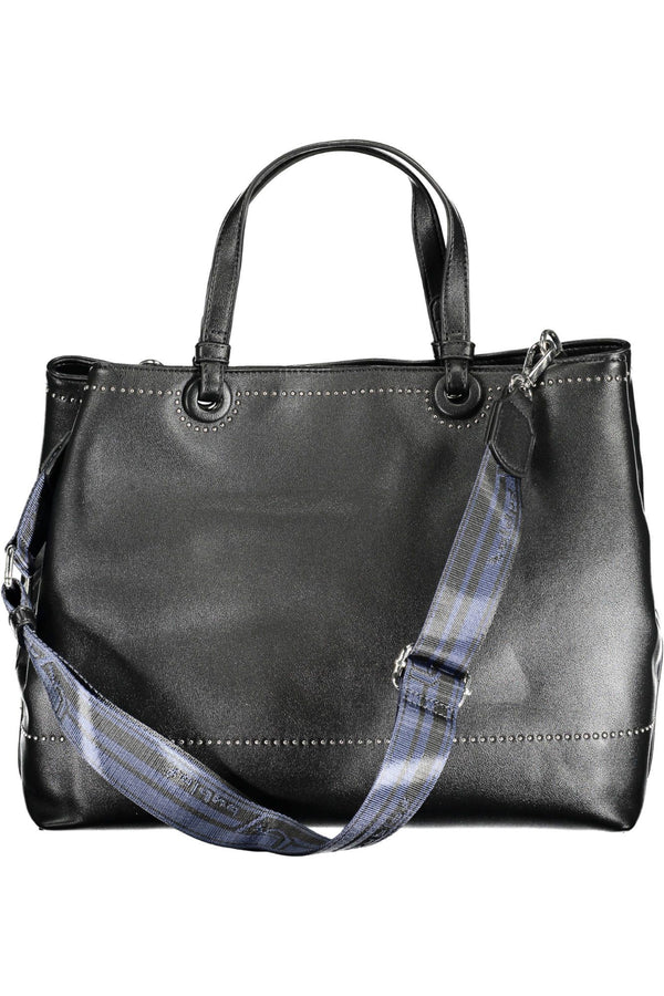 Black Polyethylene Women Handbag BYBLOS