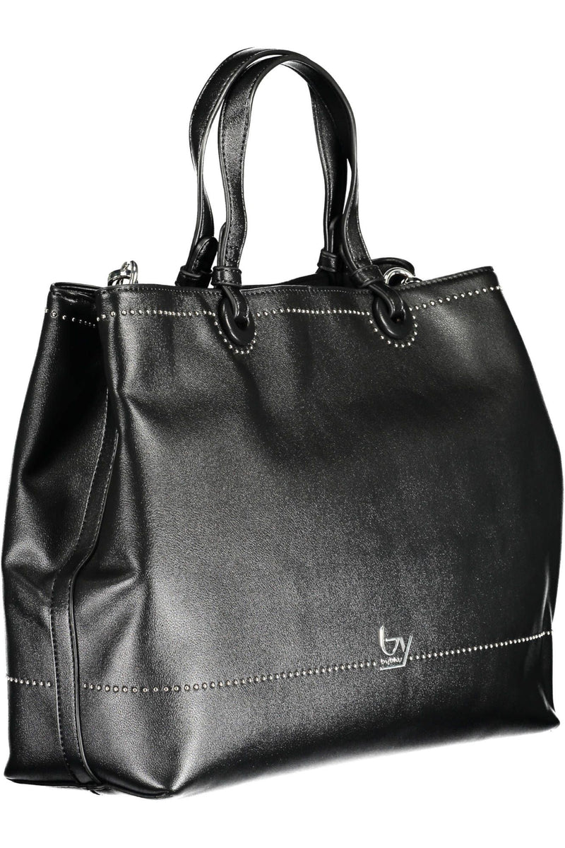 Black Polyethylene Women Handbag BYBLOS