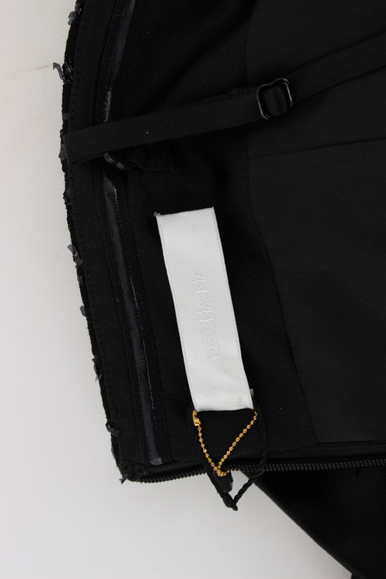 Elegant Strapless Black Dress Masha Ma