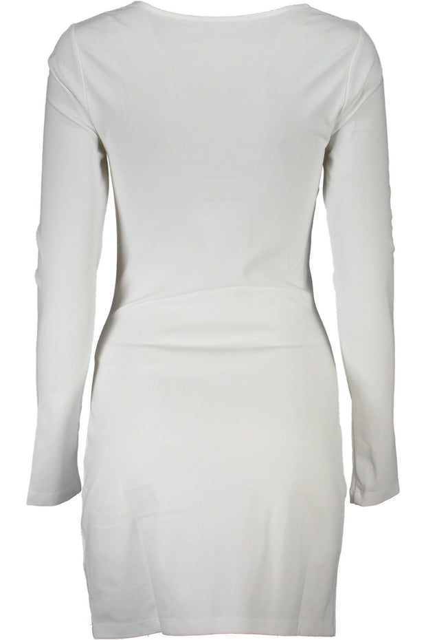 White Viscose Women Dress Tommy Hilfiger