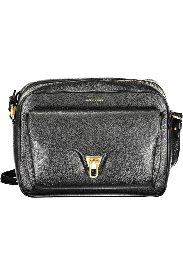 Black Leather Women Handbag