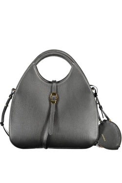 Black Leather Women Handbag Coccinelle