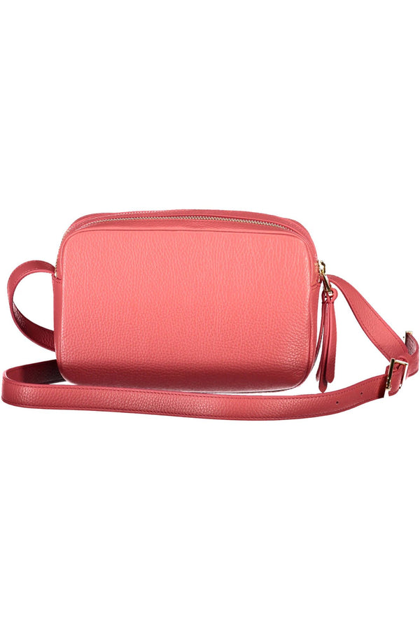 Pink Leather Women Handbag Coccinelle