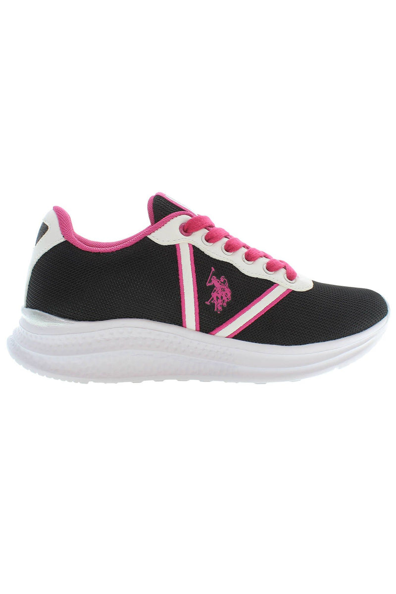 Black Polyester Women Sneaker U.S. POLO ASSN.