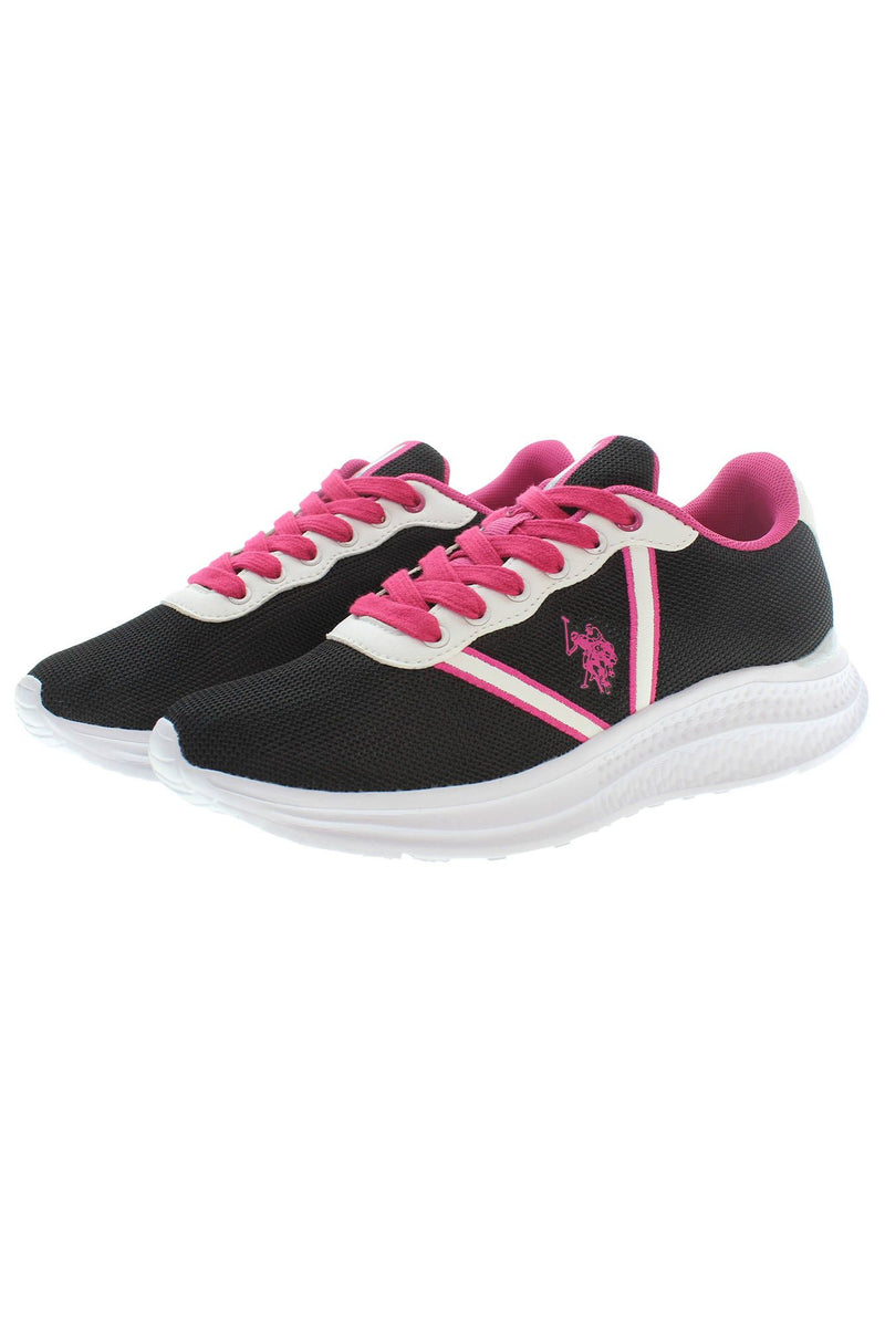 Black Polyester Women Sneaker U.S. POLO ASSN.