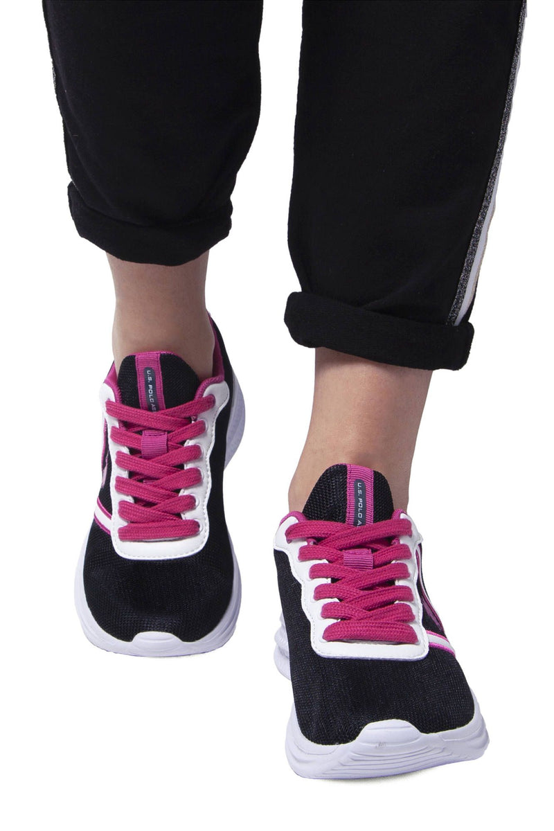 Black Polyester Women Sneaker U.S. POLO ASSN.