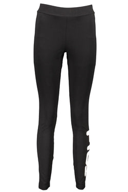 Black Cotton Women Legging Fila