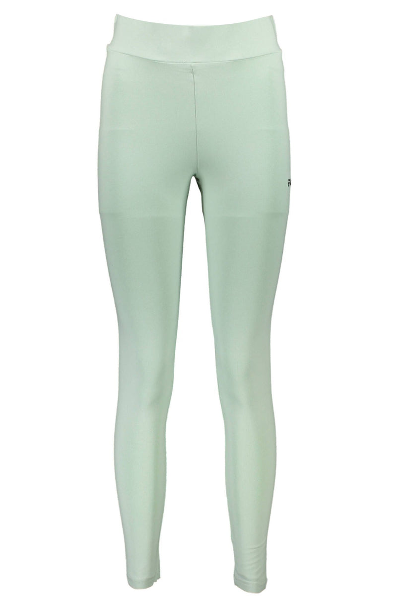 Green Cotton Women Legging Fila