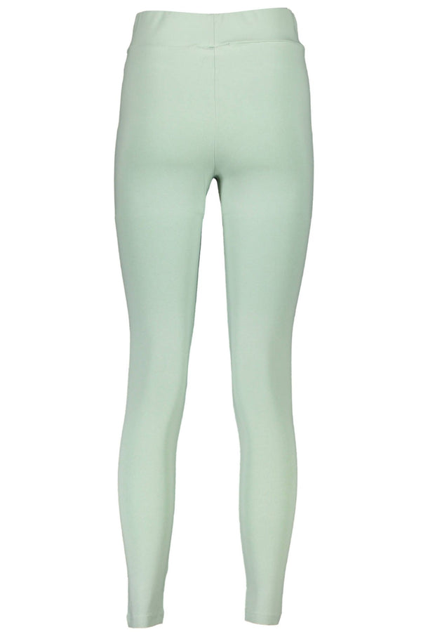 Green Cotton Women Legging Fila