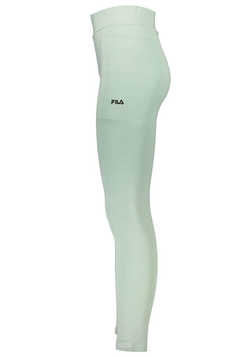 Green Cotton Women Legging Fila