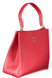 Red Polyethylene Women Handbag Tommy Hilfiger