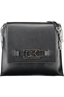 Black Polyethylene Women Handbag Calvin Klein