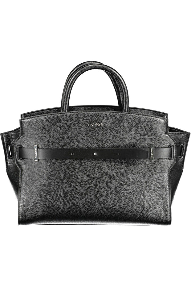 Black Polyethylene Women Handbag Calvin Klein