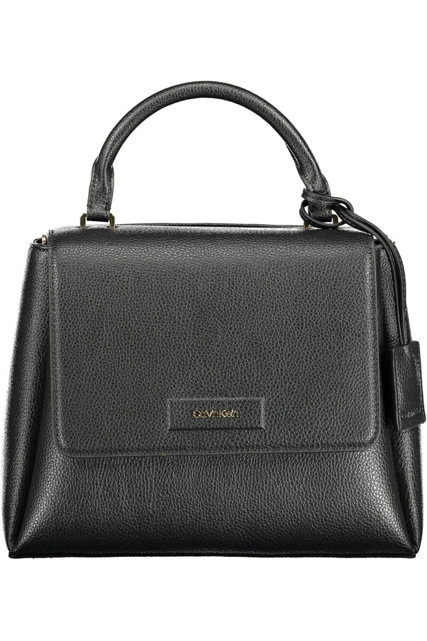 Black Polyester Women Handbag Calvin Klein